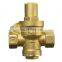 COVNA DN20 3/4 inch Lead-Free Brass High Pressure Adjustable Water Pressure Reducing Valve with Gauge