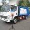 Small FAW 4x2 rear loader garbage refuse compactor truck hot sale