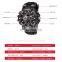 SMAEL 8027 Sport Watches Men  Military Army 50M Waterproof Auto Date Alarm Clock Quartz Wristwatches Digital Light Watch