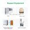 Price Industrial Single Effect Stainless Steel Ethanol Vacuum Falling Film Evaporator System 20 Gallon 5l 100l 200l 500l