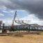 Multi-span steel structure with epoxy painted steel frame Q345 in Cameroon