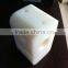 precision plastic parts, cnc maching precision clear plastic support block