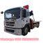 Dongfeng D9 8T wrecker towing truck with crane for sale,HOT SALE! Road wrecker towing vehicle with knuckle crane boom for sale