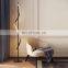 Modern Study Room Acrylic Hotel LED Floor Light Strip Lighting Wholesale Iron Industrial Luxury Floor Lamps