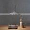 Cement hanging lights ceiling pendant long tube light concrete modern luxury led decorative chandelier lighting pendant lamp