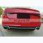 For audi RS4 A4B9 Rear diffuser with muffler PP&stainless steel 2016-2017