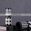 Minimalist Interior Home Decorations Art Cylindrical Black Hand Drawing Ceramic Geometric vase Vase