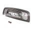 2009 2013 custom 3 pieces led lights honeycomb black front grille fit for dodge ram 1500
