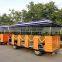 Professional train rides manufacturer electric trackless diesel road train for sale