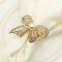 Luxury Rhinestone Bowknot Napkin Rings Holder For Wedding And Event Arrangements