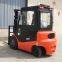 China 2.5T electric forklift truck with li ion battery pack 60v