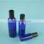 100ml blue pump lotion bottle with 24mm pump used for Cosmetic Container