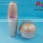 30/50/120ml high quality spherial acrylic bottle for facial cream, ball shape acrylic jar/container for cosmetic packaging