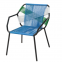 Colorful Garden Patio Stackable Chair Iron Chair Cheap Factory Price Resin Chair