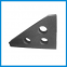 marble straight angle rulerright angle gaugeJinan Qing stone material 00 grade high precision 90 degree angle ruler direct sale