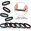 Hot Selling Manufacture in Stock Black Inspirational Words Silicone Bracelet Adult Activity Comfortable Soft Silicone Wristband