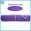 wholesale PVC material printed sport mat for yoga exercise pilates