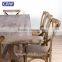 Vintage Furniture 2 Metres 8 Seat Designer Dining Table with Chairs                        
                                                Quality Choice