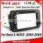 Wecaro WC-MB7507 Android 4.4.4 car dvd player HD 2 din for mercedes w203 radio 2000 - 2005 BT gps 3g TV