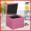 Low price folding ottoman storage bed