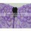 Purple Sexy Full Lace Transparent Woman Panties With Star Metal Decorated