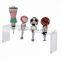 Acrylic 4 Pocket Counter Top Wine Bottle Stopper Display Rack Stand Holder