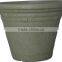 balcony big outdoor ornamental cheap plastic flower pots wholesale