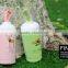 customized double wall stainless steel vacuum flask with silicone handle