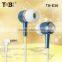 Consumer Electronics Free Sample Diamond Bling Bling Cute Earphones for Girls