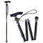 Adjustable Folding Walking Cane Strong Sturdy Aluminum Ergonomic Handle WH000365