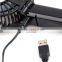 Protable li-ion Battery Rechargeable USB Mini desk Fan hand holding electric fan a strong wind