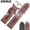 Luxury Genuine Leather Italian Calfskin Watch Bracelet 24mm 26mm Watch Strap Black Brown Wholesale 3PCS