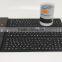 EU standard Cheapest Waterproof Flexible Silicon French Bluetooth Keyboard