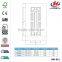 JHK-012 None-Standard Style Mdf Raised Door Skin N-Ash New Zealand Door Panel