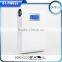 Promotional dual usb 10400mah power bank with lcd display