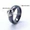 Best Products for Import New Hot Design Ceramic Zircon Ring Black Ring