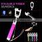 2015 new best selling mini wired selfie sticks with foldable clip