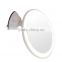 bathroom fogless shaving led mirror with strong suction cup