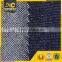 Knitted polyester cotton stretch rolls of denim fabric