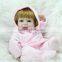 Realistic smile face doll full vinyl body wigs doll 10 inch nimi vinyl doll
