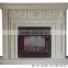 Imported good quality eco-friendly mounted marble fireplace