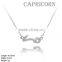 NZA-1010 Fashion Silver Necklace Capricorn Sign Necklace The Zodiac 12 Constellations