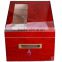 custom design red luxury beauty cigarette case