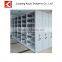 Hot selling metal ladder shelf mobile shelving system library book storage shelving