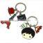 Wholesales Cartoon Metal Keychain / Customized Design Cute Key Chain
