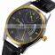 factory wholesale bracelet genuine leather strap watch relogio men wrist watches