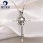 wedding jewelry 8--9mm best gift black tahitian pearl pendant