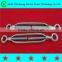Hot dip galvanized turnbuckle / drop forged steel turnbuckle with hook and eye