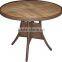 teak wood outdoor weaving wicker table