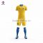 Sublimated short sleeves custom soccer uniform
